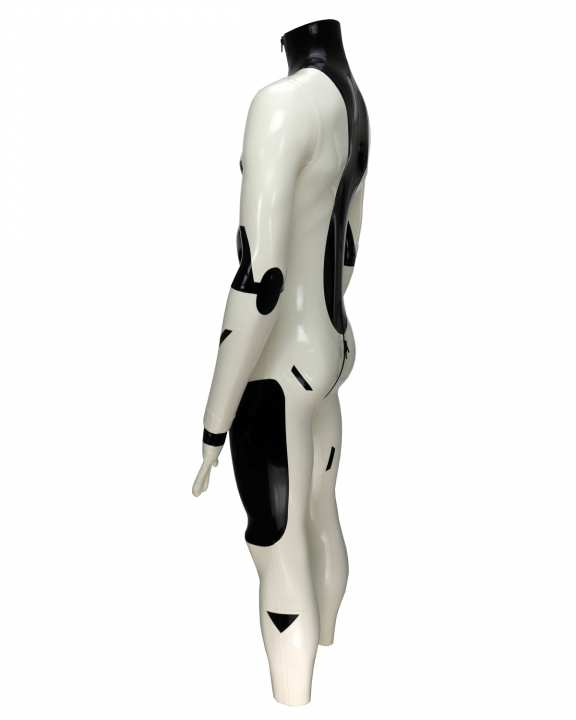 Latex Catsuit GAMER Full Suit Laser Edition